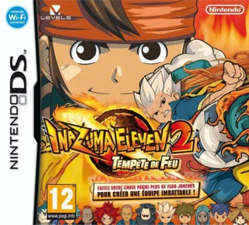 Inazuma Eleven 2 - Tempete de Feu (France) box cover front